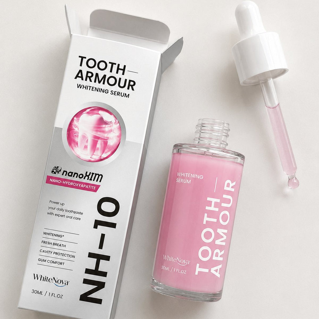 Serum WhiteNova con gotero y caja